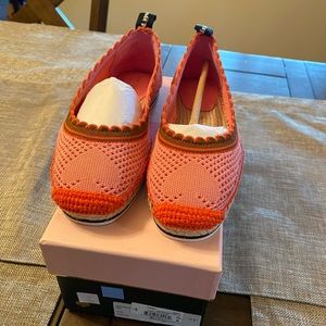 Kate Spade Knottingham pink crocheted espadrille flats | Size 9 | NWT